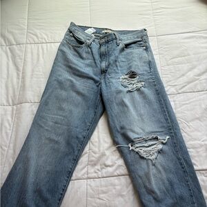 Levi's Light Blue Distressed Women Jeans